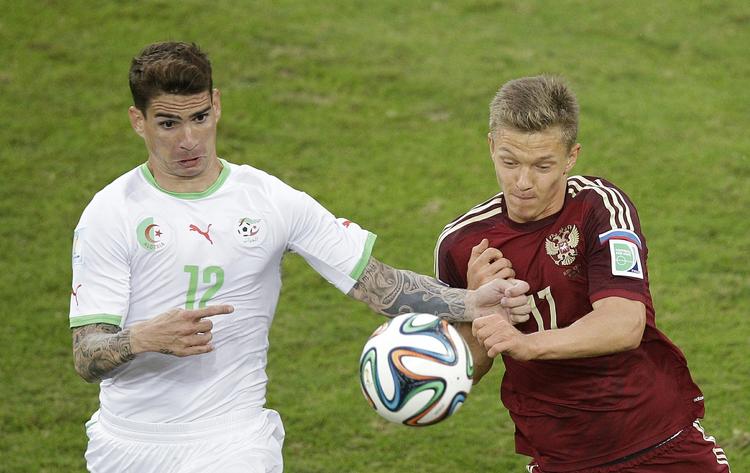Rusland formåede længe at styre spillet og holde tempoet nede, men Algeriet fik presset russerne i anden halvleg. 