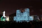 LYS. Lyskunstneren Marcos Zotes laver live lysinstallation i Art Zone om natten. 