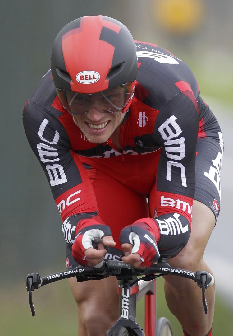 Slut. Thor Hushovd indledte karrieren i 2000 hos Crédit Agricole. Siden 2012 har han kørt for BMC. 