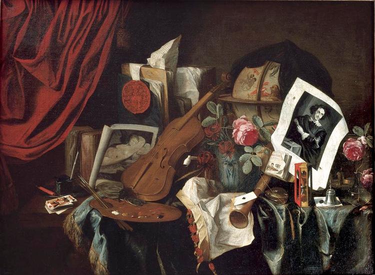 Fundet i Florida. En jødisk familie fik stjålet dette maleri af den nazistiske rigsmarskal Göring. Det er 1600-tals maleren Jacques De Claeuws 'Vanitas'. 