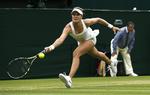 KVARTFINALIST. Efter semifinaler i Australian Open og French Open er canadieren Eugenie Bouchard nu i kvartfinalen i Wimbledon. 