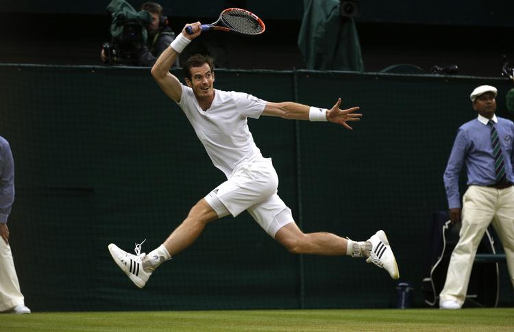 VIDERE. I sine første fire kampe var Andy Murray endnu ikke afgivet et sæt. 