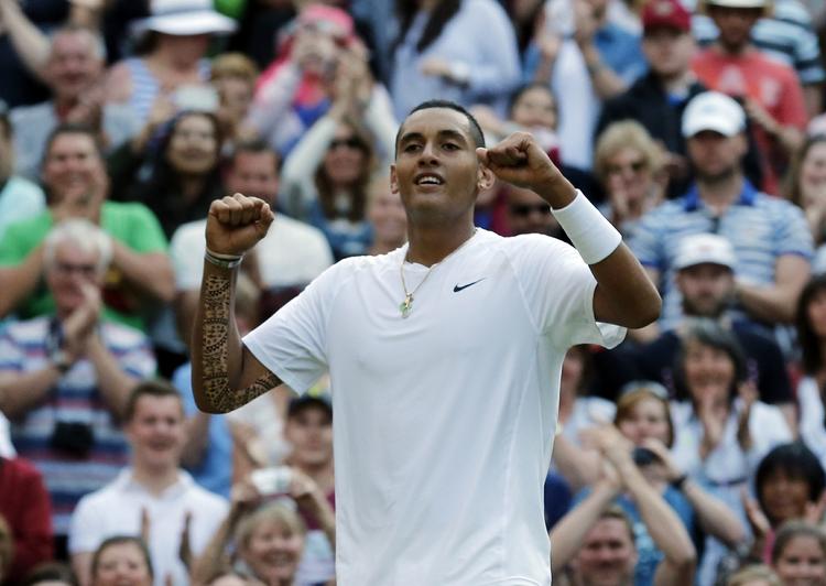 Useedede Nick Kyrgios spillede sit livs kamp, da han besejrede Rafael Nadal ved Wimbledon. 