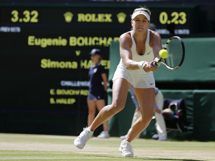 FINALEDEBUT. 20-årige Eugenie Bouchard er klar til sin første finale i Wimbledon. 