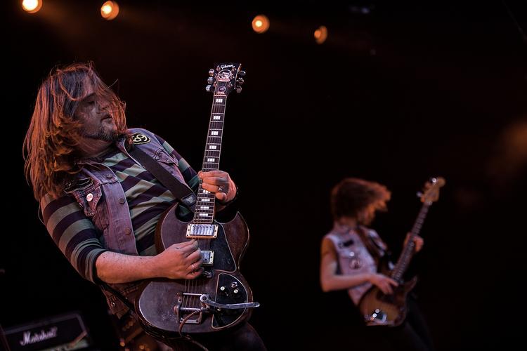 Wizard. Optimalt set burde 'Electric Wizard' have spillet på en noget mindre scene på et langt mere ukristeligt tidspunkt. 