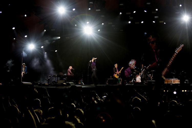 Mick Jagger var - sammen med Charlie Watts - den mest insisterende og stabile kraft i bandet. 