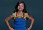 STÆRK. 10-årige Dakota (bill.) fra #LikeAGirl-videoen, vil ikke finde sig i at det skal være nedsættende at gøre noget »som en tøs«. Videoen er ugens store hit på YouTube. (Foto: Screenshot/YouTube 