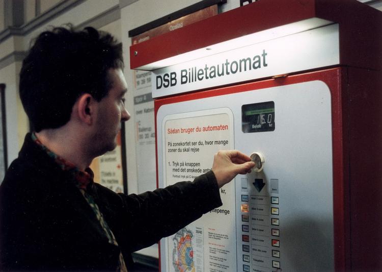 nedbrud. DSB's billetautomater har været ude af drift i en periode i formiddag, men virker nu igen. 