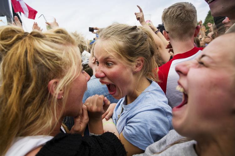 Outkast tog publikum med storm. 