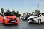 Virvar. Den nye Toyota Aygo fås i et hav af varianter, som det kan være svært at få overblik. Det samme gælder de nært beslægtede Citroën C1 og Peugeot 108. Foto: Toyota 