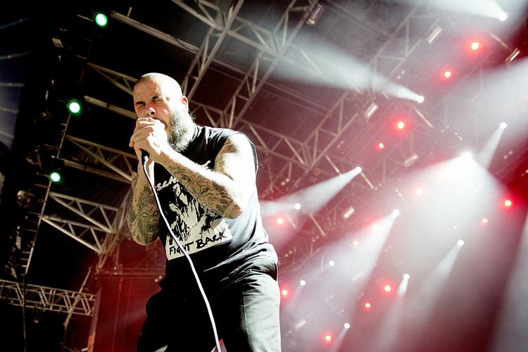 Phil Anselmo på Roskilde Festival i 2014.   