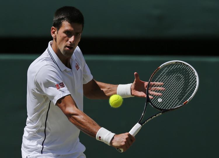GENTAGELSE. Novak Djokovic er klar til sin tredje finale på centre court ved Wimbledon. 