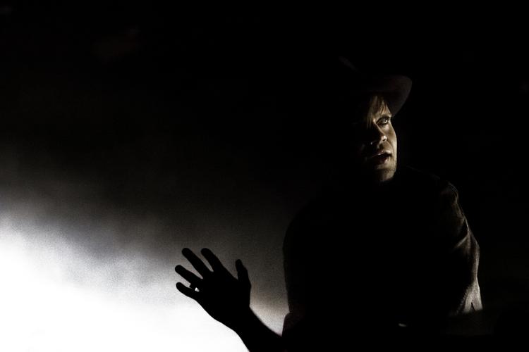 Nattekoncert. Trentemøller på xylofon var  ikke ophidsende nok til den store skala på Orange Scene. 