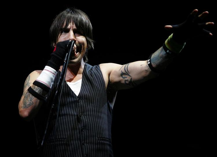 Anthony Kiedis fanget tidligere på året i Californien. På Roskilde nægtede Red Hot Chili Peppers at lade sig fotografere. 