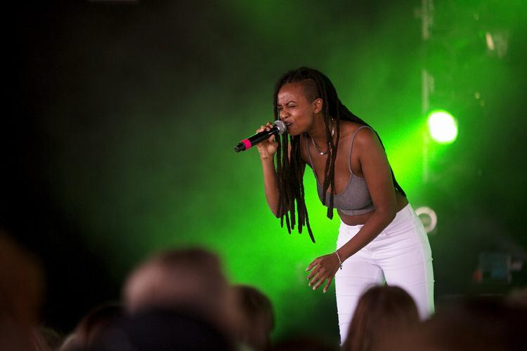 Kelela. Sangerinden optrådte på Roskilde Festival sidste år. 