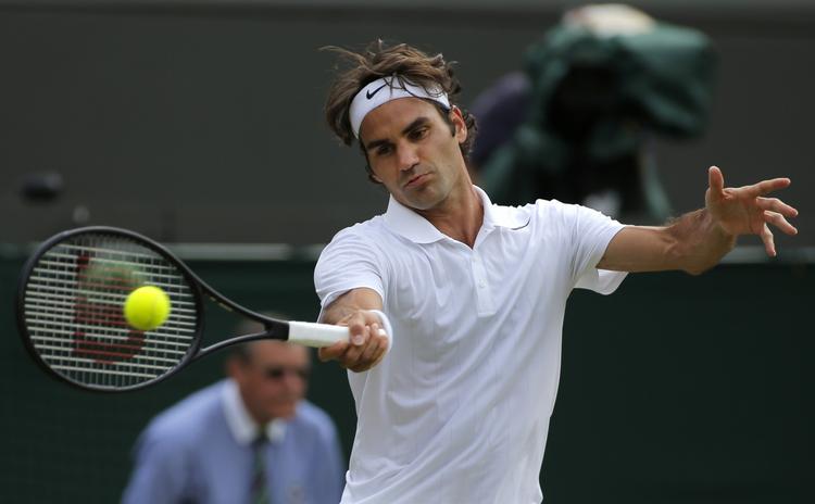 Legende. Roger Federer står i dag over for Novak Djokovic i finalen i Wimbledon. 