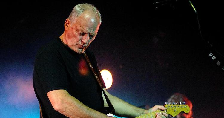 Solo. Det nye Pink Floyd-album bygger på gamle optagelser af fra bandets sidste rigtige album. Her er det guitarist David Gilmour på et billede fra i år. Han og bandets anden formand, Roger Waters, arbejder ikke sammen længere. 
