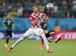 KLUBSKIFTE. Mario Manzukic er blevet tilovers i Bayern München og skifter derfor angiveligt til spansk fodbold. 