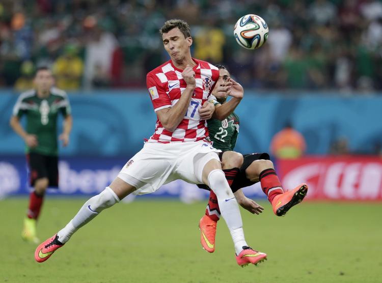 KLUBSKIFTE. Mario Manzukic er blevet tilovers i Bayern München og skifter derfor angiveligt til spansk fodbold. 