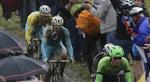 Centrum. Fuglsang kørte en stor etape - for sig selv og for kaptajn Nibali (bagerst). 