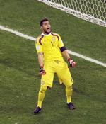 Finalist. Sergio Romero skal spille mdo Tyskland på søndag. 