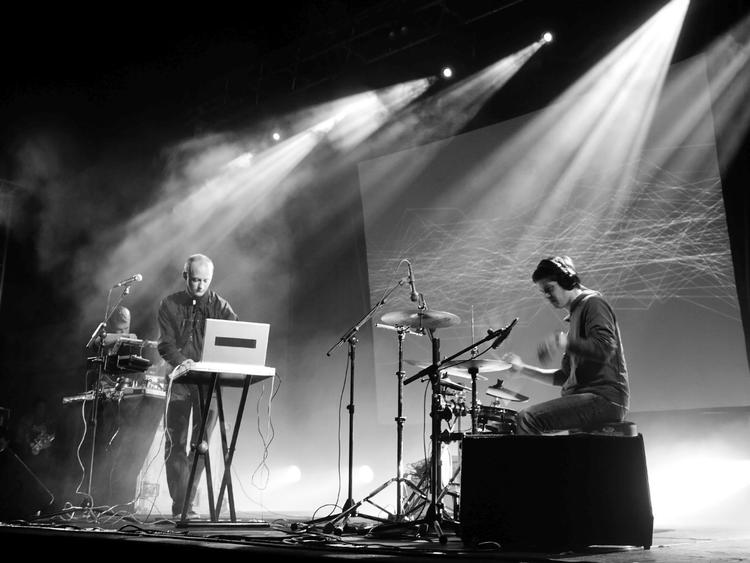 Techno. Her ses Kangding Ray med sit band i Sevilla. Han spiller et set på Culture Box på fredag. 