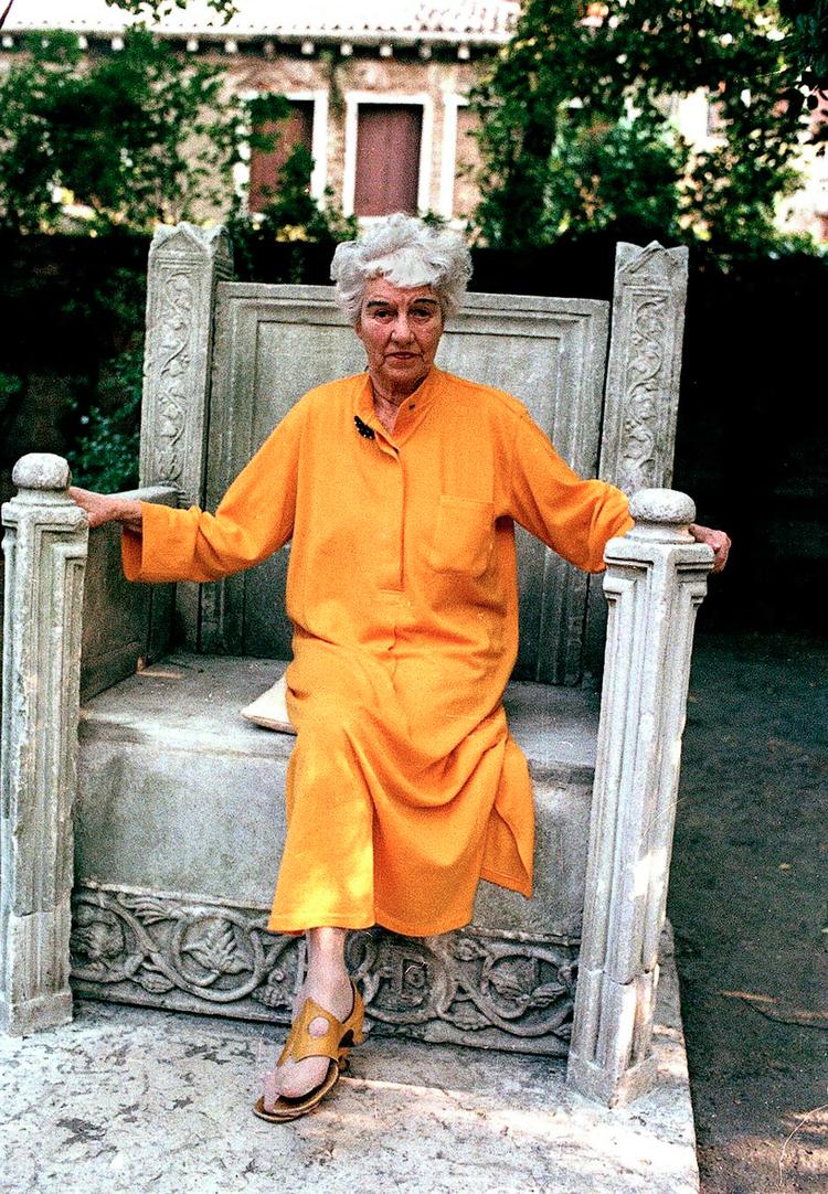 Kunstsamler. Peggy Guggenheim brugte sin millionarv på at opbygge en stor samling kunst. 