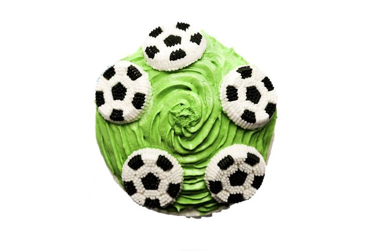 CUPCAKE. En aktuel fodboldversion af den engang så moderigtige kage. 