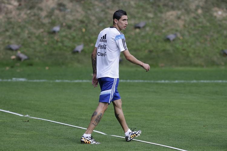 BEDRING. Angel di Maria kunne ikke deltage i Argentinas VM-semifinale, men nu er der håb om et snarligt comeback. 