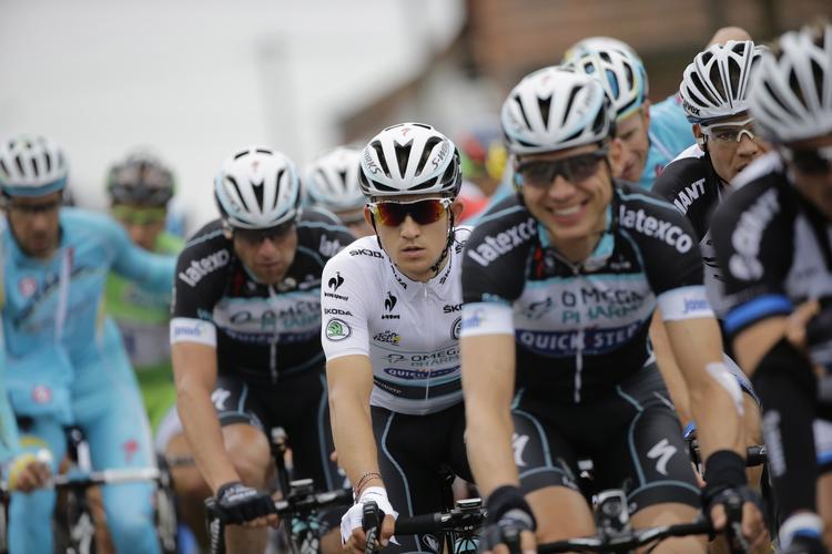 Eftertragtet. Tony Martin har endnu ikke forlænget sin kontrakt med Omega Pharma-Quick-Step. 