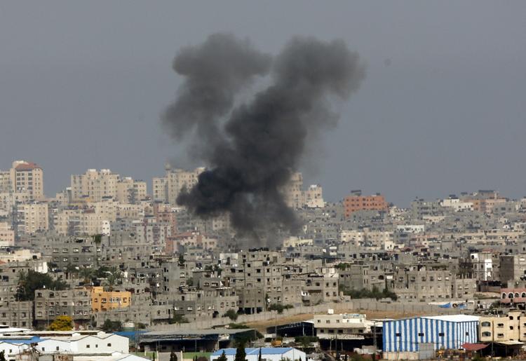Eskalering. Ifølge palestinænsiske kilder har de sidste dages luftangreb dræbt over 120 mennesker og såret over 900. 