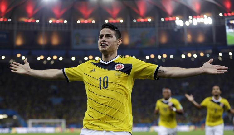 Træfsikker. 6 mål i 5 kampe blev det til for James Rodriguez. 
