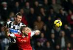 Ny. Luke Shaw (forrest), som Manchester United netop har købt i Southampton, er vant til at spille i mærket med de tre striber. 