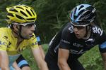 storfrom. Richie Porte (th) under sidste års udgave af Tour de France. 