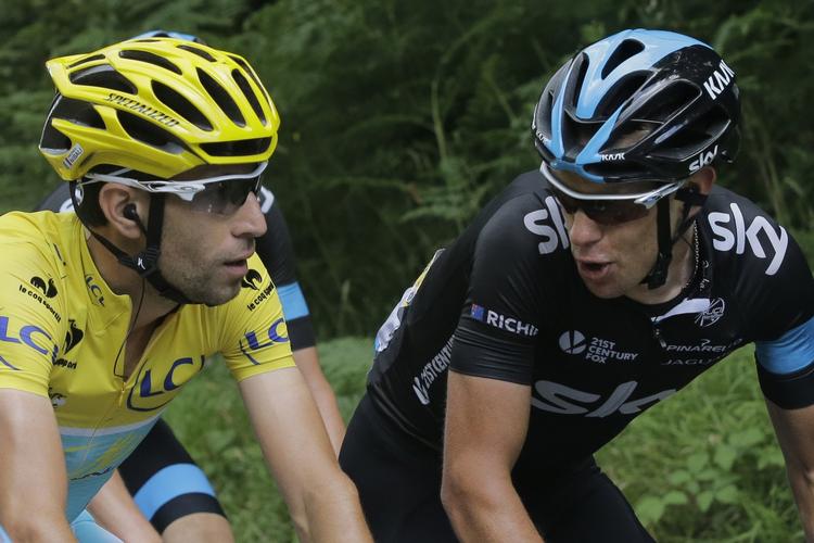 storfrom. Richie Porte (th) under sidste års udgave af Tour de France. 