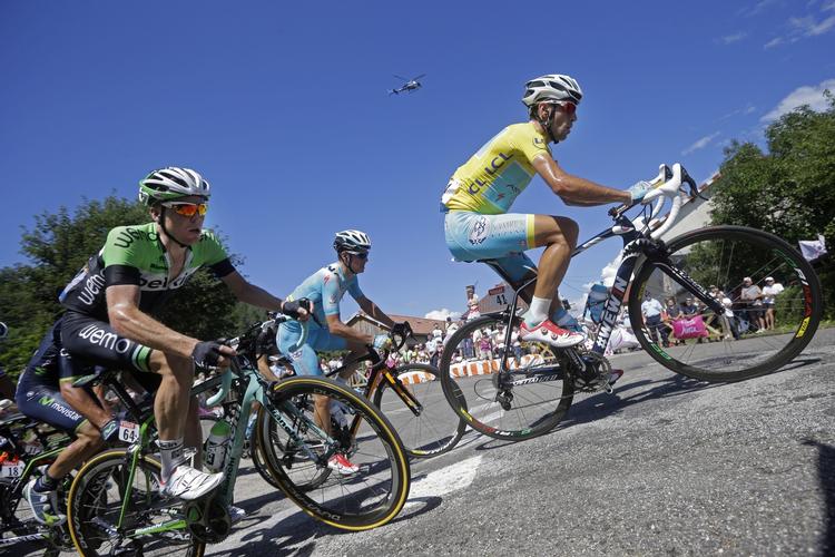 Stejlt. Der venter nogle enorme stigningsprocenter på Nibali og co. på det første med med de høje bjerge i Alperne. 