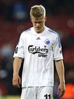 Tvivl. Andreas Cornelius og co. venter i spænding på, om FCK skal spille i Ukraine eller på neutral bane mod Dnipro Dnipropetrovsk. 