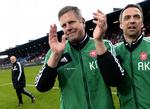 Doublevindere. Sidste år vandt AaB, med Kent Nielsen og Allan Kuhn i spidsen, overraskende det danske mesterskab og pokalturneringen. I år skal de både kæmpe i Champions League og Superligaen for succes. 