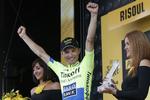 Vinder. Rafal Majka vandt sin første etape i Tour de France i dag. 