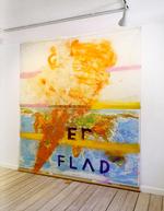 Dødgodt. Mexicaneren Carlos Cons dødningehoved fra 2014 er kun ét af mange på udstillingen. For Brask ejer en større samling af diverse kunstneres bud på netop det motiv. Derunder amerikaneren Julian Schnabels spraymaleri på et verdenskort, fra 2013. 'Verden er flad' kunne titlen være. 