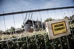 Dødsbrand. Huset på Sognevej i Brøndby, der udbrændte efter en eksplosionsbrand. Dagen efter blev liget af en mand fundet i ruinerne. 