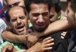 Internationalt. Syv medlemmer af dem samme, palæstinensiske familie, er blevet dræbt og blev begravet i Beit Lahiya i det nordlige Gaza. 