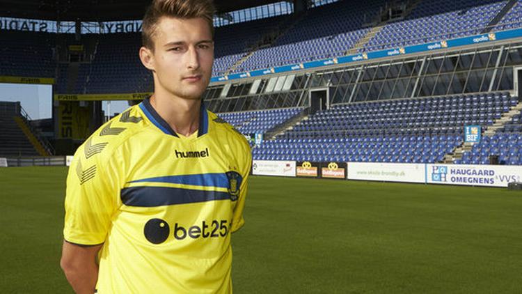 nyindkøb. Elbasan Rashani præsenteres som ny spiller i Brøndby IF. 