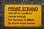 misvisende. Der er mange eksempler på skilte, som er misvisende, og som derfor afskrækker folk fra at opleve naturen der, lyder det fra Friluftsrådet. 
