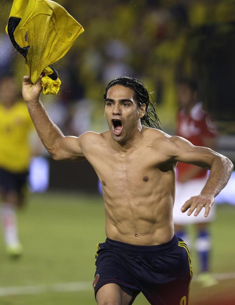 ombejlet. Radamel Falcao var udset til at skulle skyde Colombia til tops ved VM, men en skade holdt angriberen ude af truppen. 
