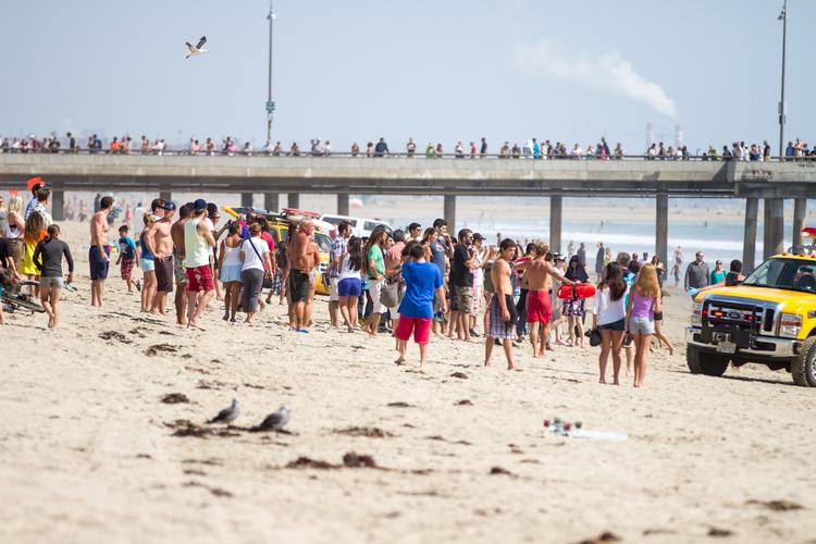 Ulykke. Søndagshygge blev til dødeligt alvor på den populære Venice Beach. 