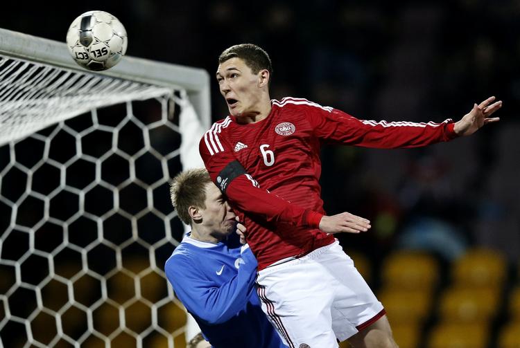 U21-SPILLER. Trods sine 19 år er Andreas Christensen anfører på det danske U21-landshold og nu også en del af Chelseas A-trup. 