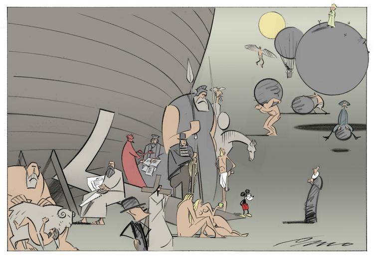 Tegning: Per Marquard Otzen 