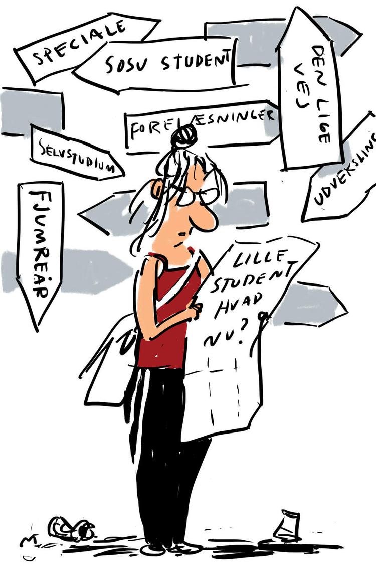 Tegning: Mette Dreyer 