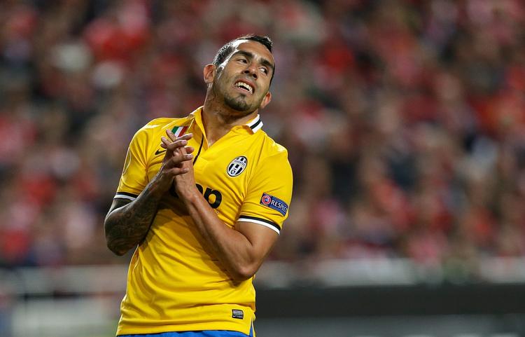 kidnapning. Juventus' Carlos Tevez var savnet af flere i Argentinas VM-trup. 